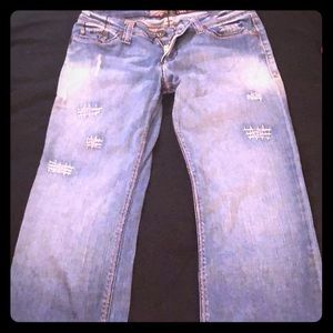 🔥Rare SINFUL Destroyed Denim Jeans🔥